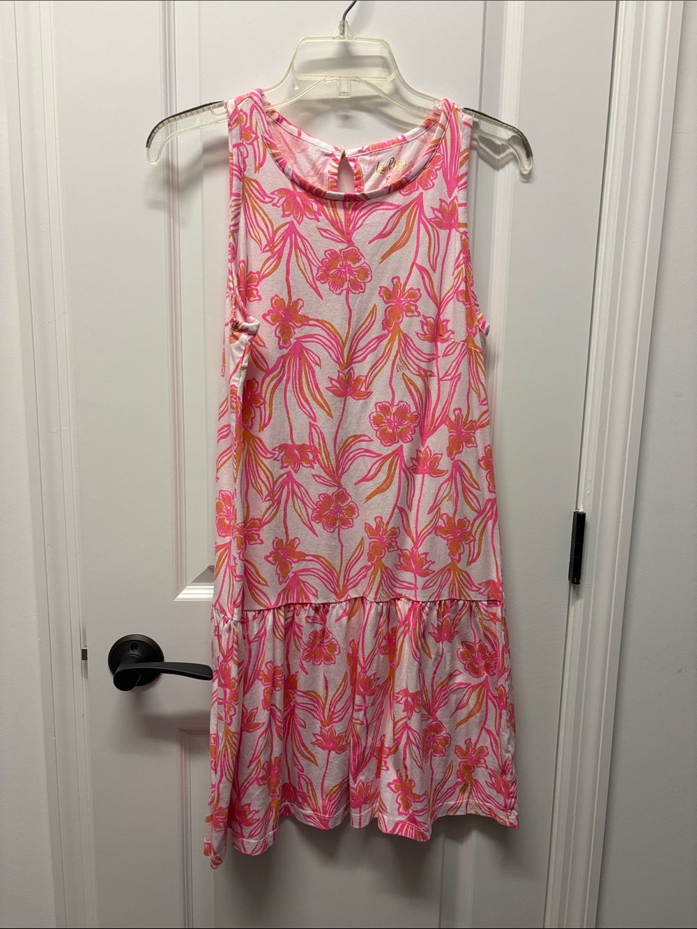 Lilly Pulitzer Dixi Tiered Cotton Dress size small